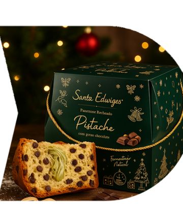 A Santa Edwiges é mais do que um panetone, a Santa Edwiges é o sabor da união e da celebração em família.