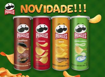 Pringles - A batata mais crocante do mercado agora no Destro